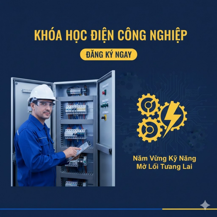 KHÓA HỌC ĐIỆN CÔNG NGHIỆP
