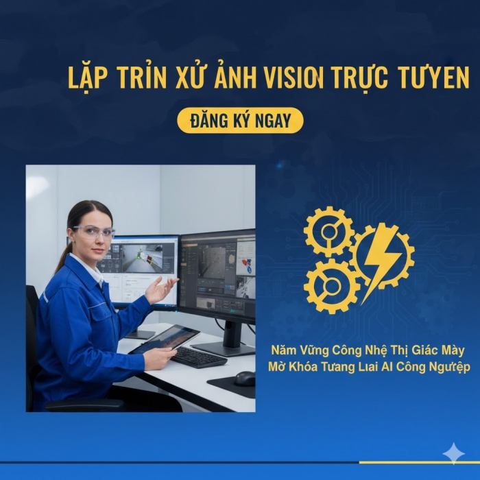Lập Trình Xử Lý Ảnh VISION TRỰC TUYẾN